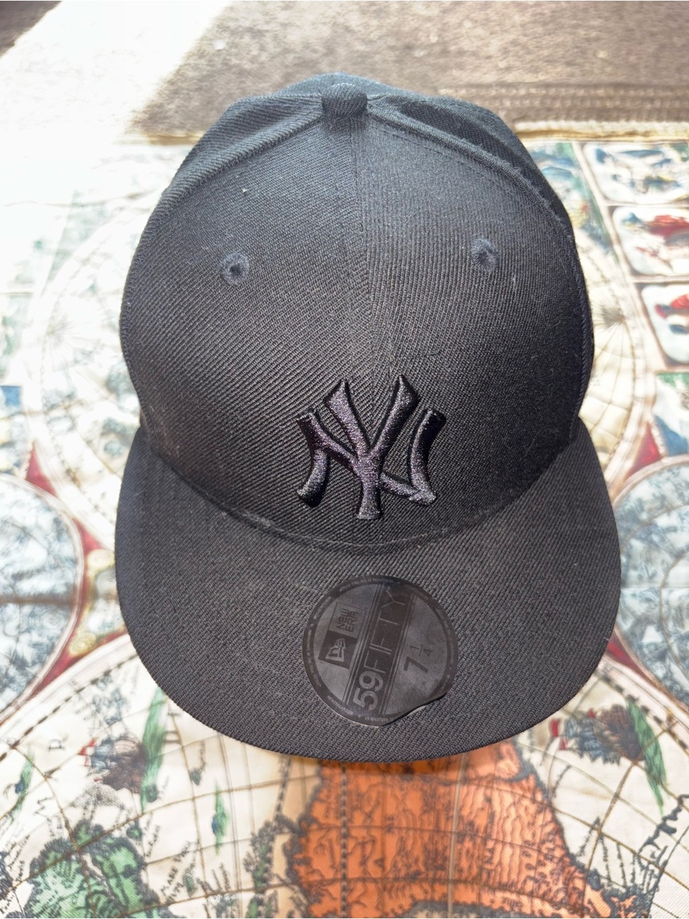 New Era Black New York Yankees Fitted Cap